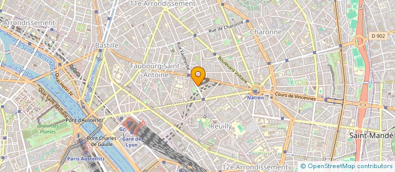 localisation de l'entreprise MADAME MOULONGO DOUMBE  PARIS