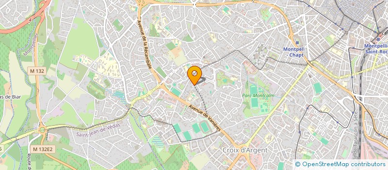 localisation de l'entreprise MADAME MOUMIA CHERIET à MONTPELLIER