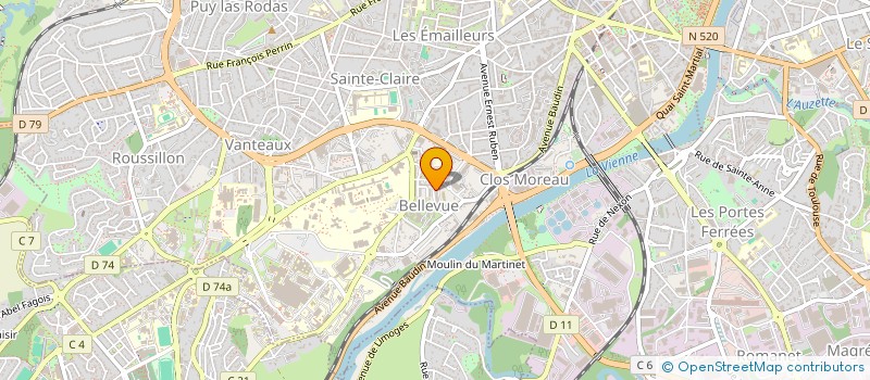 localisation de l'entreprise MADAME MOUMINATOU DIALLO à LIMOGES