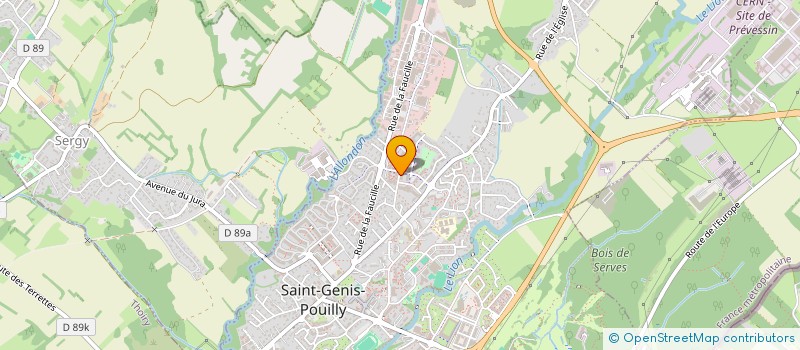 localisation de l'entreprise MADAME MOUNA ALIOUA à SAINT-GENIS-POUILLY