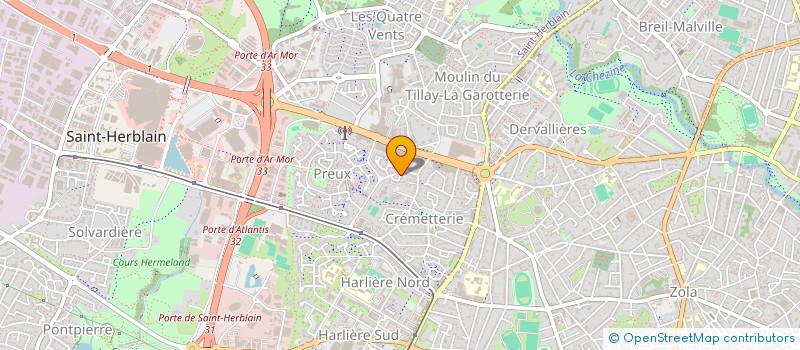 localisation de l'entreprise MADAME MOUNA AMMARI  SAINT-HERBLAIN