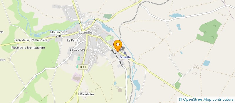 localisation de l'entreprise MADAME MOUNA BARHOUMI à ECUEILLE