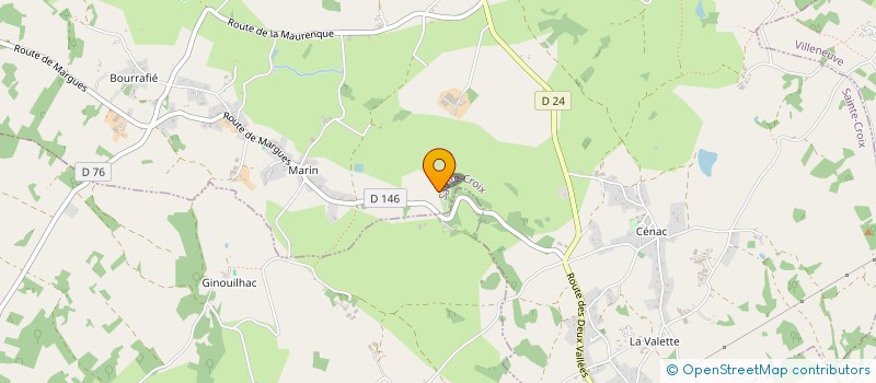 localisation de l'entreprise MADAME MOUNA CHAGDALI  SAINTE-CROIX