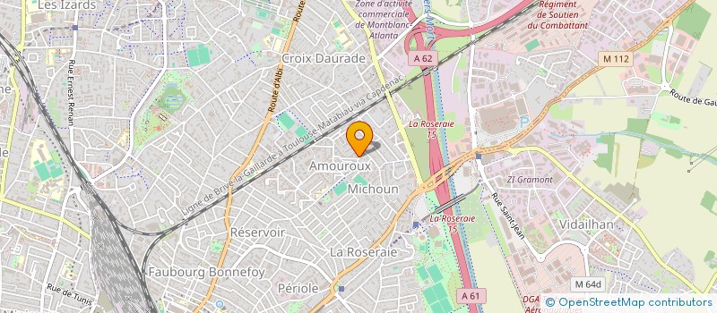 localisation de l'entreprise MADAME MOUNA CHAMA à TOULOUSE
