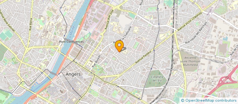 localisation de l'entreprise MADAME MOUNA EL HADDANI à ANGERS