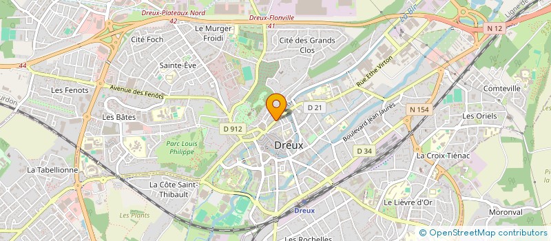 localisation de l'entreprise MADAME MOUNA HADJ SAID à DREUX
