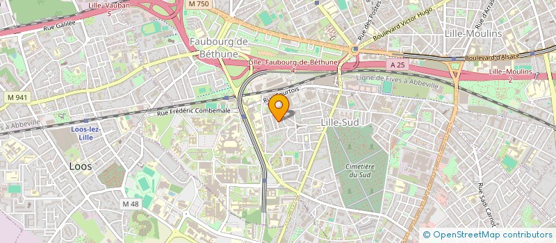 localisation de l'entreprise MADAME MOUNA HAYAR à LILLE
