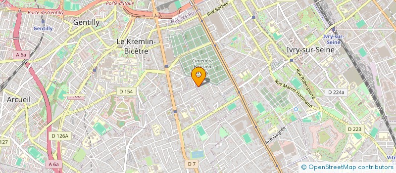 localisation de l'entreprise MADAME MOUNA KSIAA à IVRY-SUR-SEINE