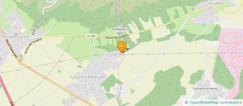 localisation de l'entreprise MADAME MOUNA LAMOUCHI  LE VAL D'HAZEY