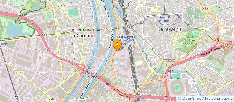 localisation de l'entreprise MADAME MOUNA NAIMI  SAINT-DENIS