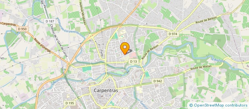 localisation de l'entreprise MADAME MOUNA SFAXI  CARPENTRAS