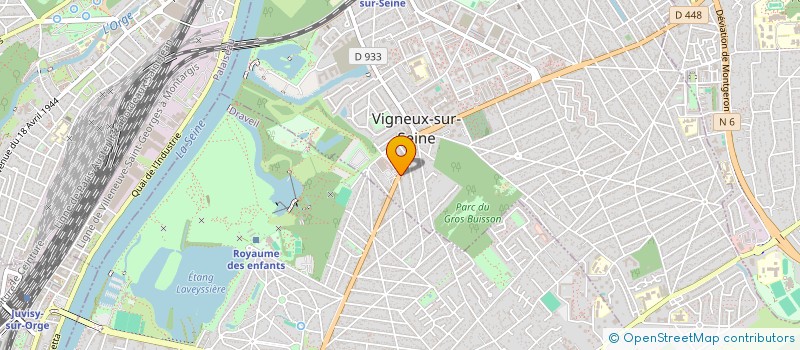 localisation de l'entreprise MADAME MOUNA ZAITER à VIGNEUX-SUR-SEINE