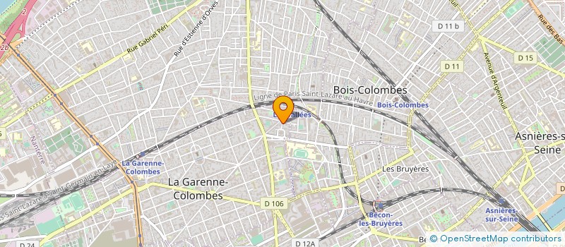 localisation de l'entreprise MADAME MOUNA ZITAN à LA GARENNE COLOMBES