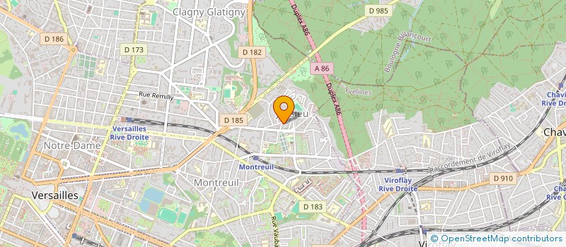 localisation de l'entreprise MADAME MOUNG LEE à VERSAILLES