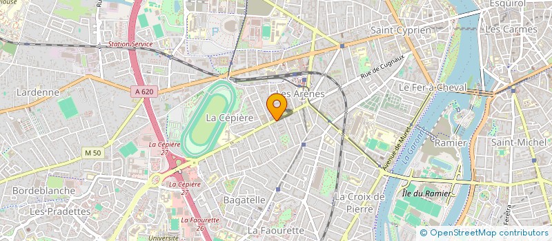 localisation de l'entreprise MADAME MOUNI BACHIR à TOULOUSE