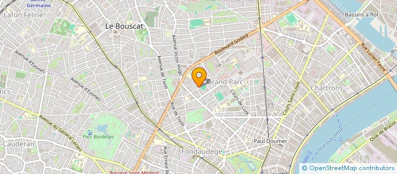 localisation de l'entreprise MADAME MOUNI BOUSSARRA  BORDEAUX