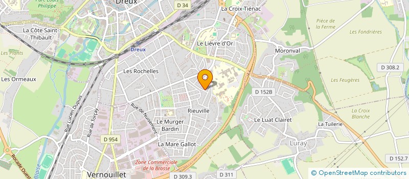 localisation de l'entreprise MADAME MOUNIA AISSAOUI à DREUX