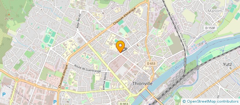 localisation de l'entreprise MADAME MOUNIA AMAAD à THIONVILLE