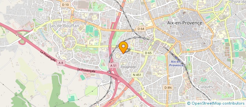 localisation de l'entreprise MADAME MOUNIA AMARI à AIX-EN-PROVENCE