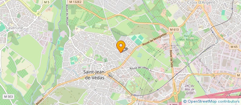 localisation de l'entreprise MADAME MOUNIA BELAGGOUN à SAINT-JEAN-DE-VEDAS