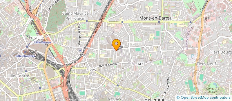 localisation de l'entreprise MADAME MOUNIA BOUHRIZ  LILLE