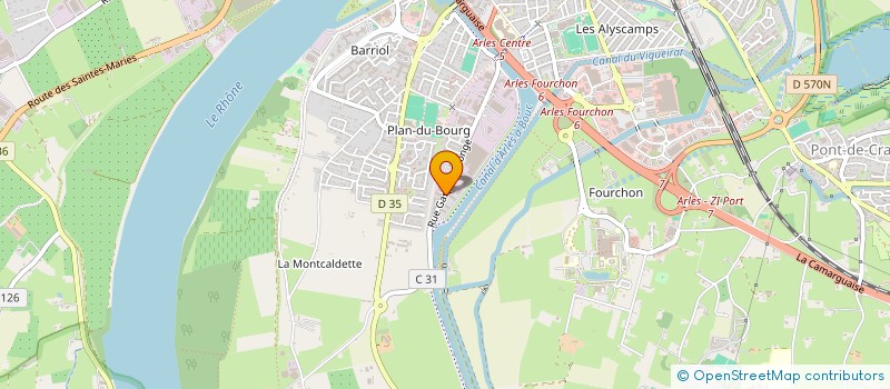 localisation de l'entreprise MADAME MOUNIA EL MOURABIT  ARLES