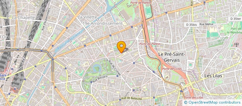 localisation de l'entreprise MADAME MOUNIA GUEFIFA  PARIS