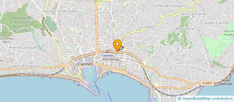 localisation de l'entreprise MADAME MOUNIA HACHAICHI à CANNES