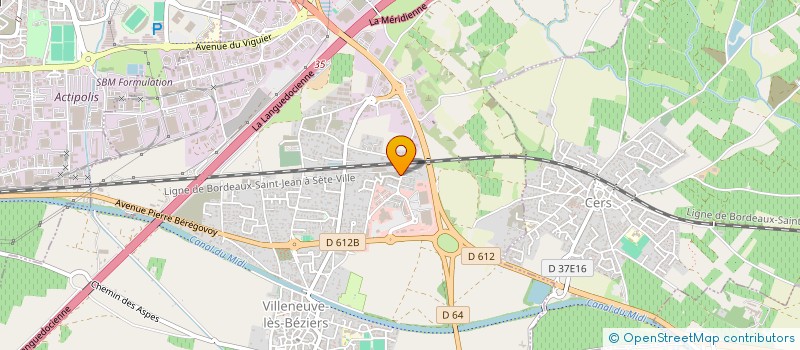 localisation de l'entreprise MADAME MOUNIA KHADEIR à VILLENEUVE-LES-BEZIERS