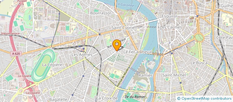 localisation de l'entreprise MADAME MOUNIA KHALIL à TOULOUSE