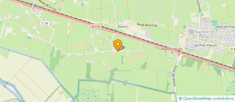 localisation de l'entreprise MADAME MOUNIA LECHHEB  ARLES