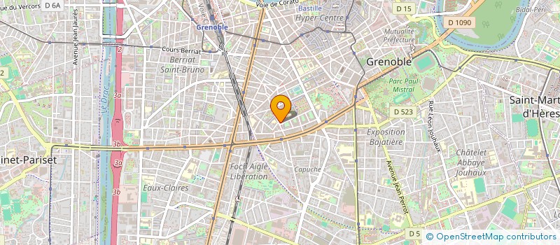 localisation de l'entreprise MADAME MOUNIA MANSAR  GRENOBLE