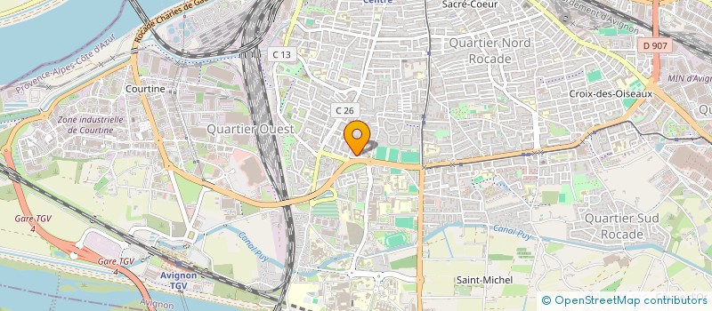 localisation de l'entreprise MADAME MOUNIA MARBOH  AVIGNON