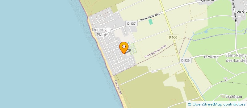 localisation de l'entreprise MADAME MOUNIA MARWAN  PORT-BAIL-SUR-MER