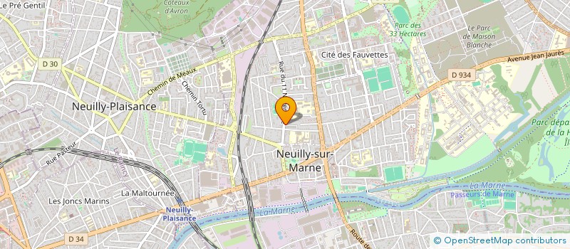 localisation de l'entreprise MADAME MOUNIA MOUJAHID à NEUILLY-SUR-MARNE