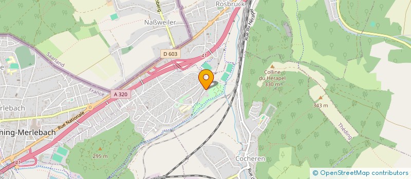 localisation de l'entreprise MADAME MOUNIA RADDADI  COCHEREN