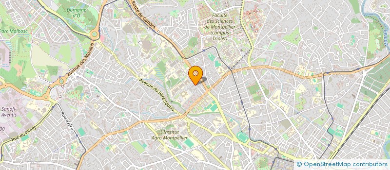 localisation de l'entreprise MADAME MOUNIA SACHA à MONTPELLIER