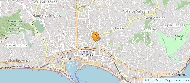 localisation de l'entreprise MADAME MOUNIA SAKHI à CANNES