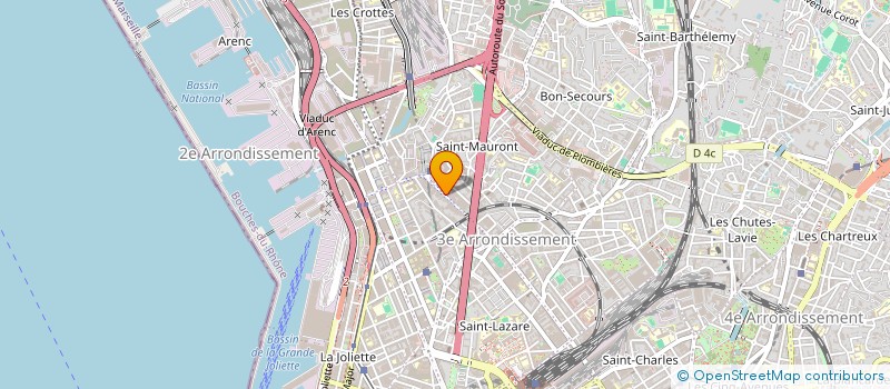 localisation de l'entreprise MADAME MOUNIAT ISMAEL MOINDJIE à MARSEILLE