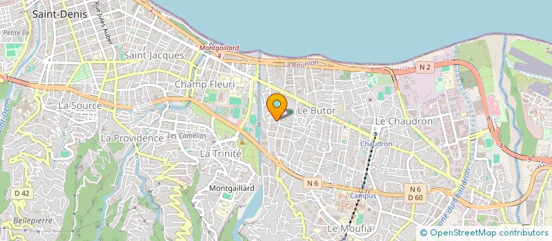 localisation de l'entreprise MADAME MOUNIRA ABDILLAH à SAINT-DENIS