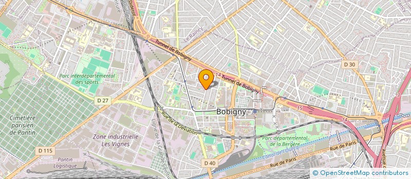 localisation de l'entreprise MADAME MOUNIRA BOUDIEB à BOBIGNY