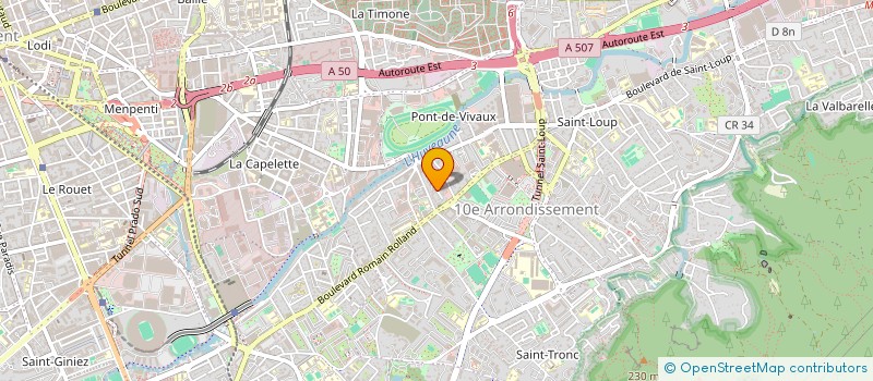 localisation de l'entreprise MADAME MOUNIRA HARFOUCHE à MARSEILLE