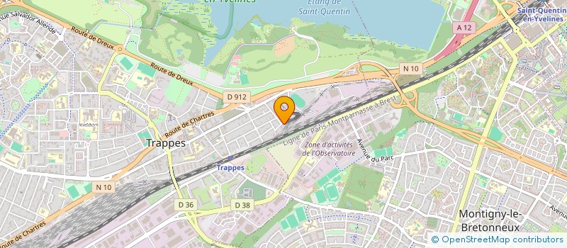 localisation de l'entreprise MADAME MOUNIRA KAPE MOUNCHILI  TRAPPES