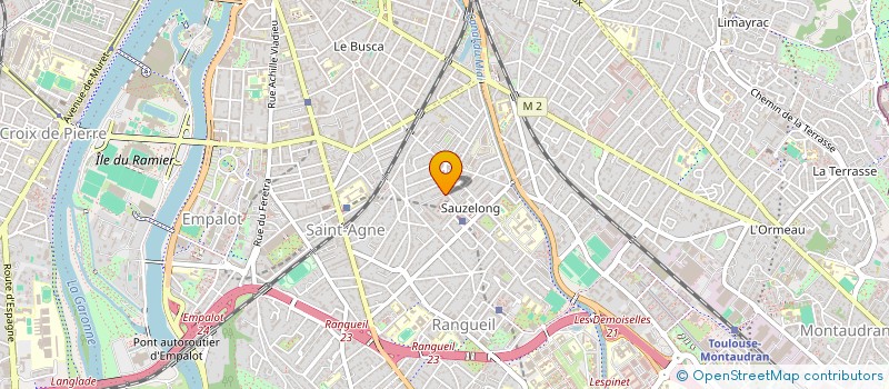 localisation de l'entreprise MADAME MOUNIRA KHAROUBI  TOULOUSE