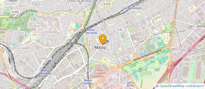 localisation de l'entreprise MADAME MOUNIRA KHAYACHI  MASSY