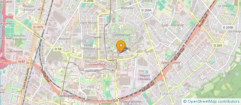 localisation de l'entreprise MADAME MOUNIRA MEJRI à GRENOBLE