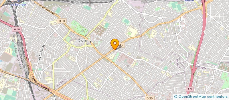 localisation de l'entreprise MADAME MOUNIRA MEZGHANI à DRANCY