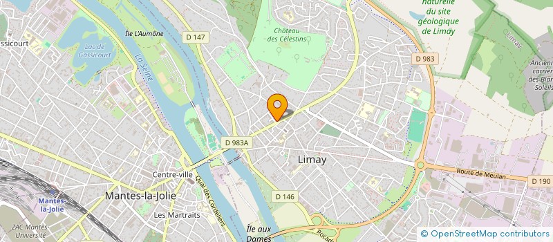 localisation de l'entreprise MADAME MOUNIRA THABET  LIMAY