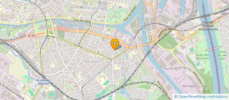 localisation de l'entreprise MADAME MOUNTAHA JELLALI  STRASBOURG