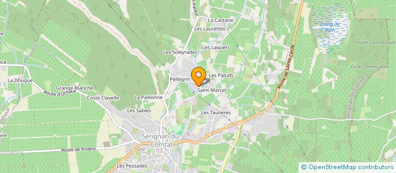 localisation de l'entreprise MADAME MOUNYA ESSIHYA  SERIGNAN-DU-COMTAT